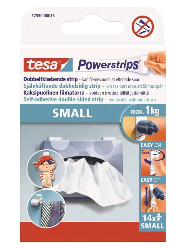 tesa Powerstrips Mounting Tape Small removable