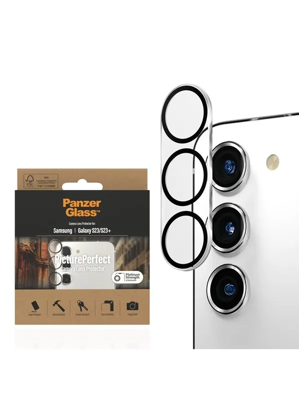 PanzerGlass PicturePerfect Camera Lens Protector Samsung Galaxy S23 | S23 Plus