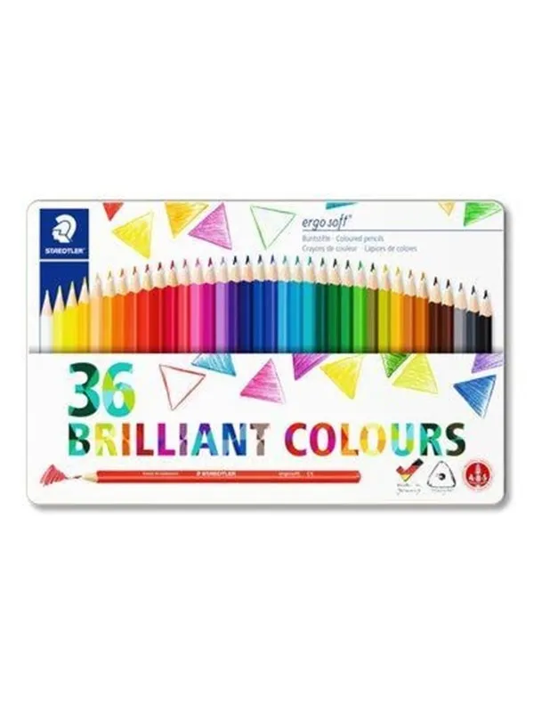 Staedtler Col. pencil ergosoft 36pcs FSC 100%