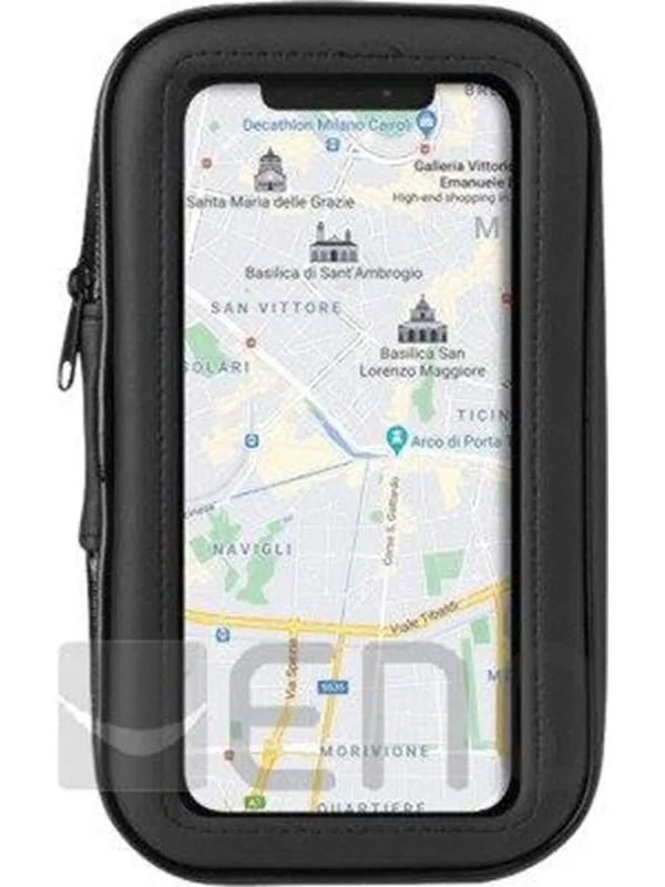 SBS Rain-resistant Phone Holder for Bicycles Scooters or Baby Strollers - Black