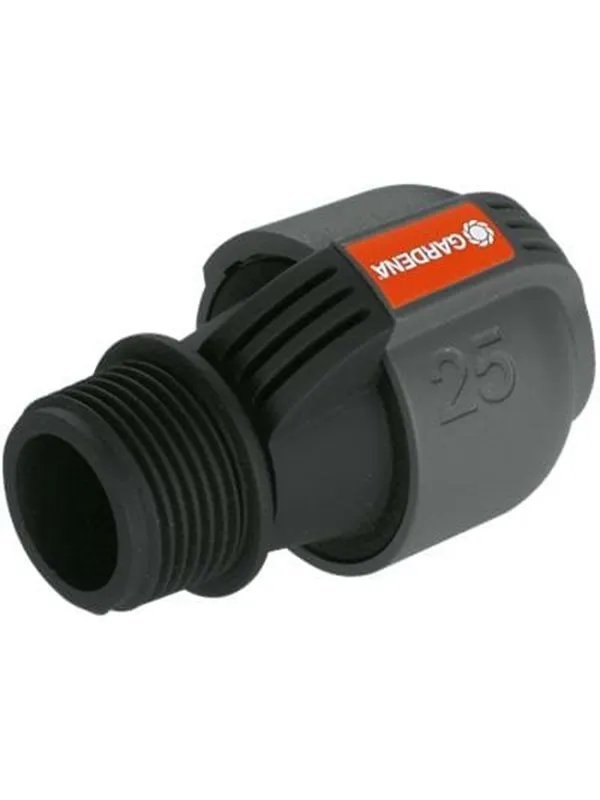 Gardena Kopling 25 mm x 1" hann-gjenger