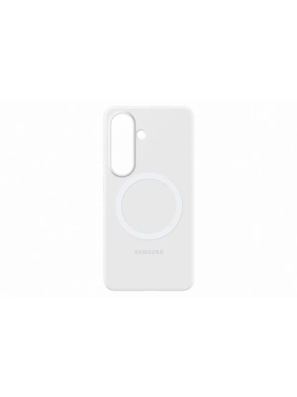 Samsung Galaxy S26 Silicone Magnet Case - White