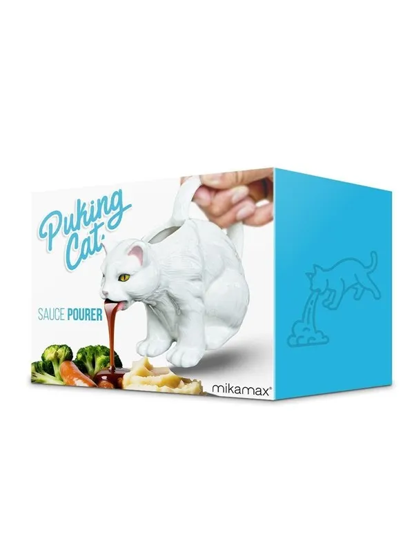Mikamax Puking Cat Sauce Pourer