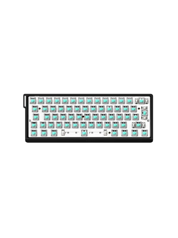 Wooting 60HE v2 - ISO - Non-Split - Plastic - Gamingtastatur - Uten numpad - ISO - Svart