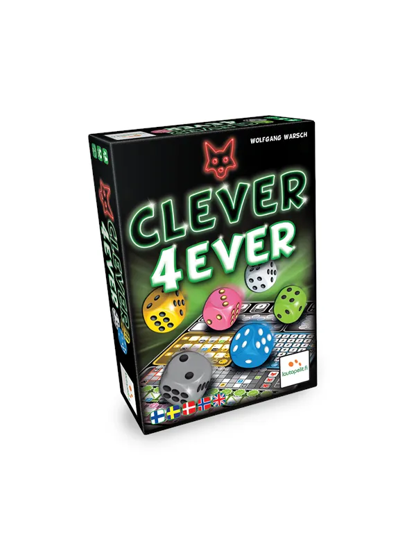 Lautapelit Clever 4-Ever (Nordic)