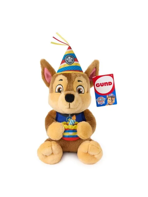 Paw Patrol Gund Birthday Plush Chase 24 cm