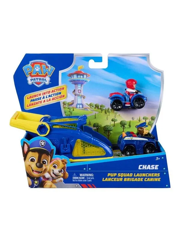 Paw Patrol Pup Squad Launcher - Chase