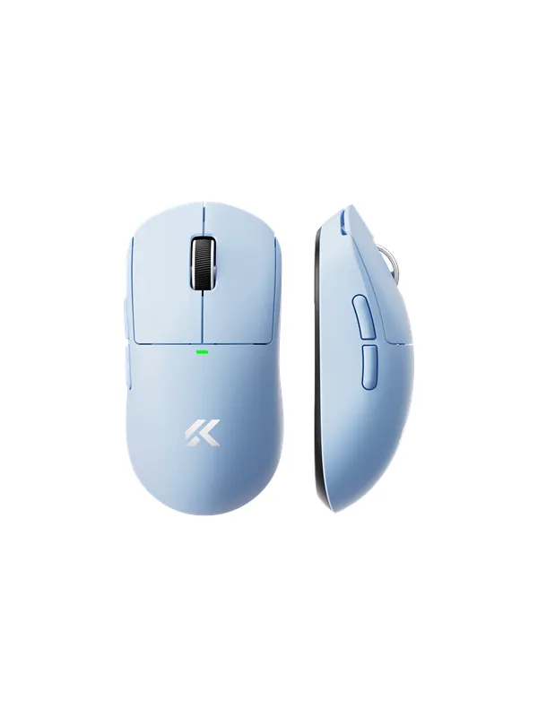 MCHOSE A5 V3 Ultra Lightweight Wireless - Gaming mus - Optisk - 6 - Blå