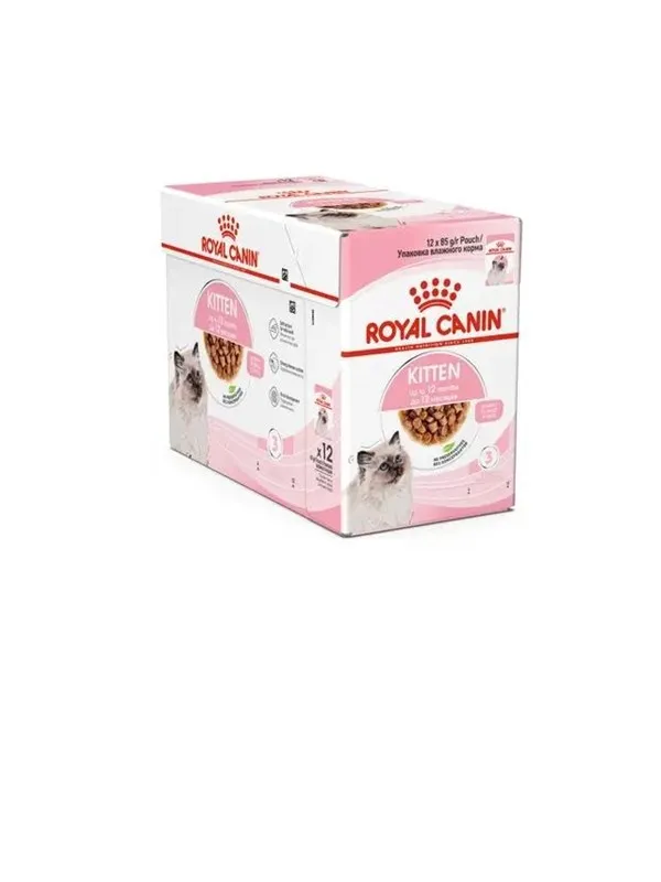 Royal Canin Kitten in Gravy 85g (12-Pack)