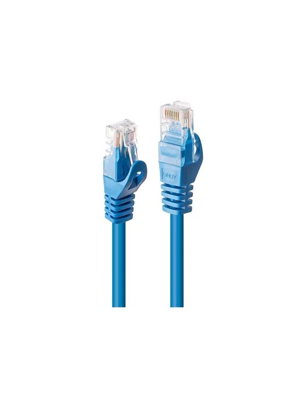 Lindy Basic patch cable - 2 m - blue - Blå - 2m
