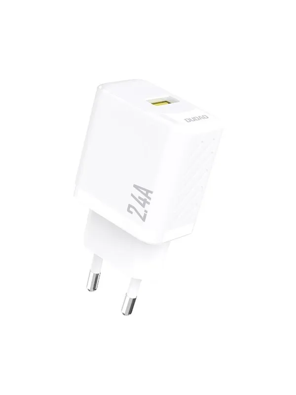Dudao A23 2.4A USB-A Charger - White