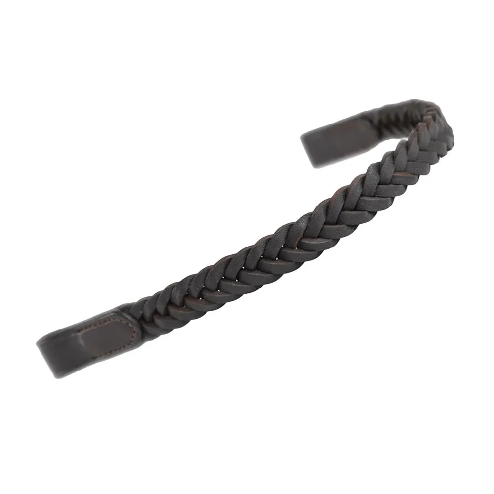 Aviemore Leather Braided Horse Browband