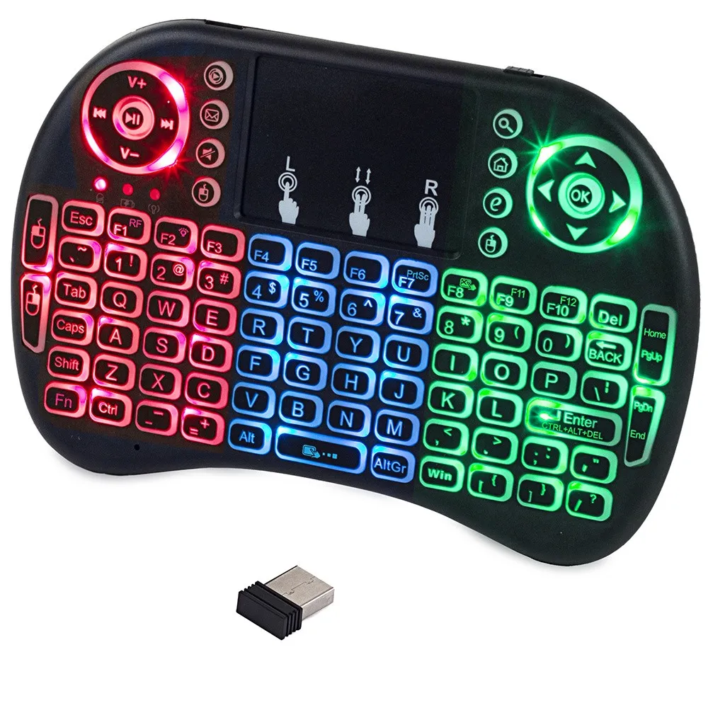 Trådløst Tastatur til TV / Datamaskin / Spillkonsoll / Android