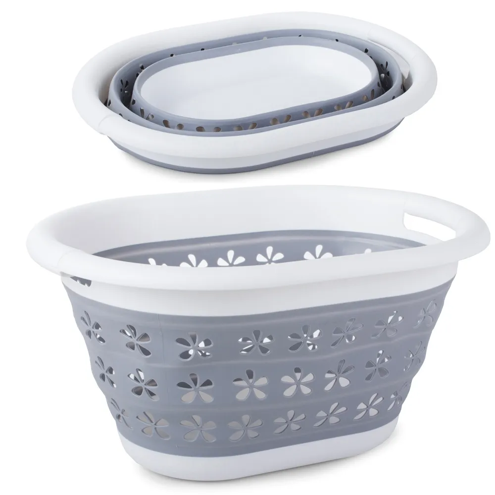 Vaskekurv Sammenleggbar - 25L