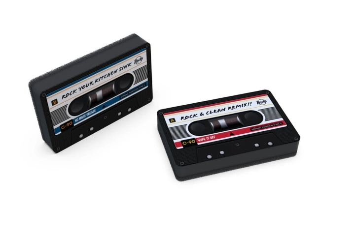 Winkee Skuresvamper - Tape Sponge - Sett med 4 stk