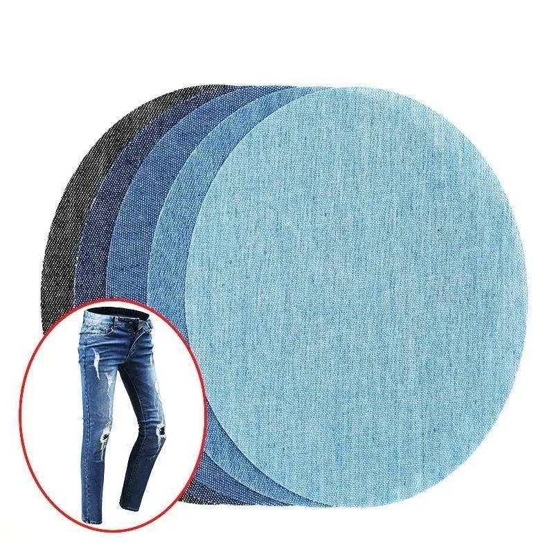Iron on Repair Patcher for Jeans - 5 denimfarger