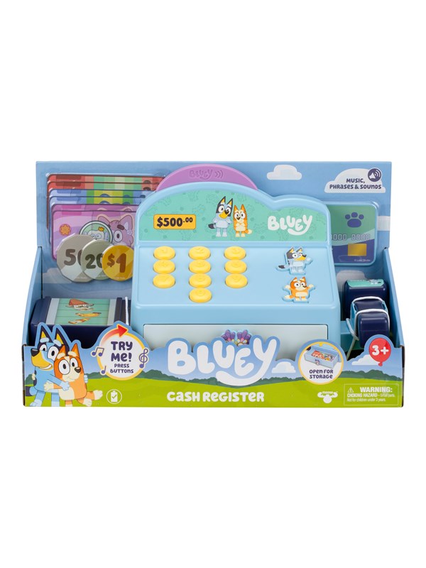 Bluey Cash Register with interactive sounds