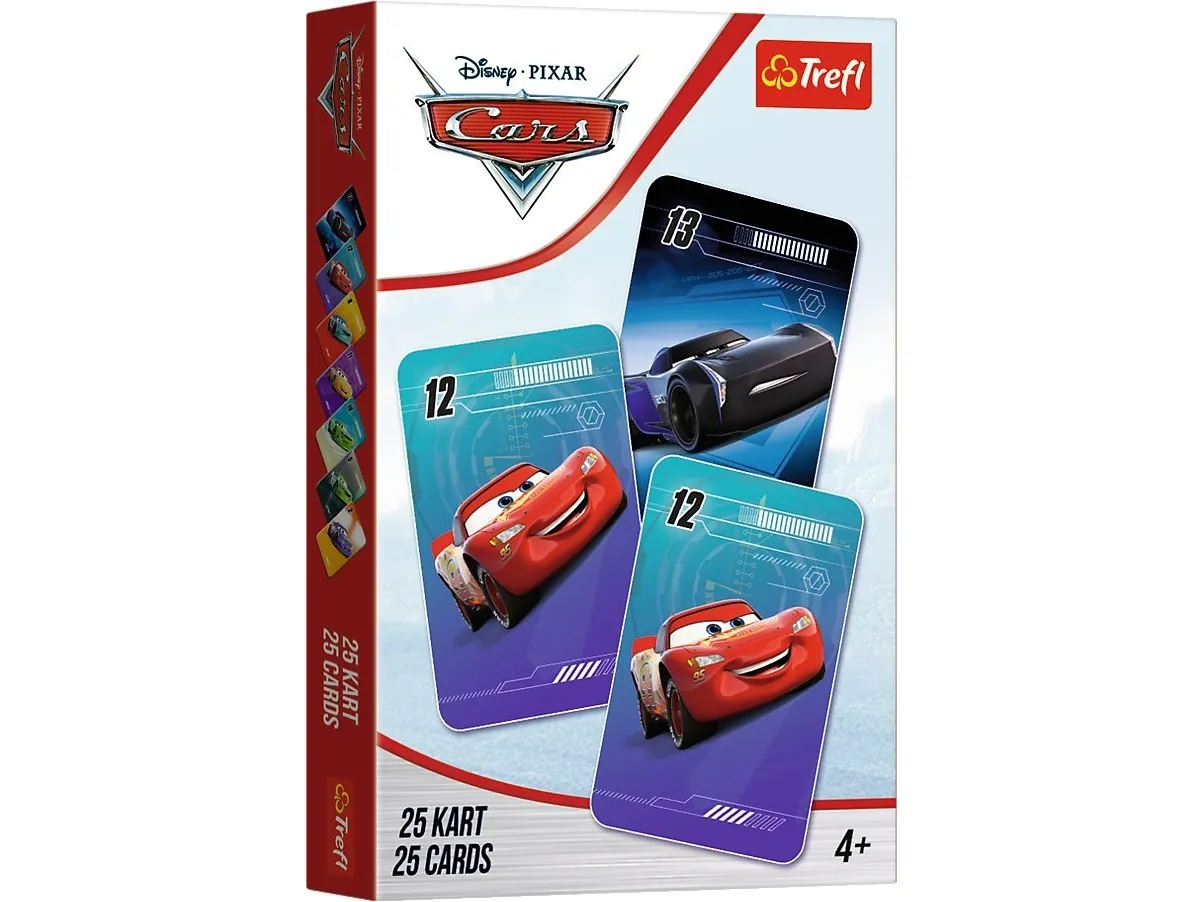 Trefl 2in1 CARS CARS spill Piotruś Cards + Memory Memo Trefl