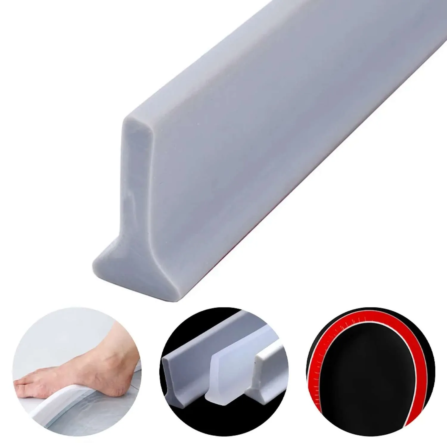 Vannstopper Vannholderlist - 100cm - Dusj - Bad