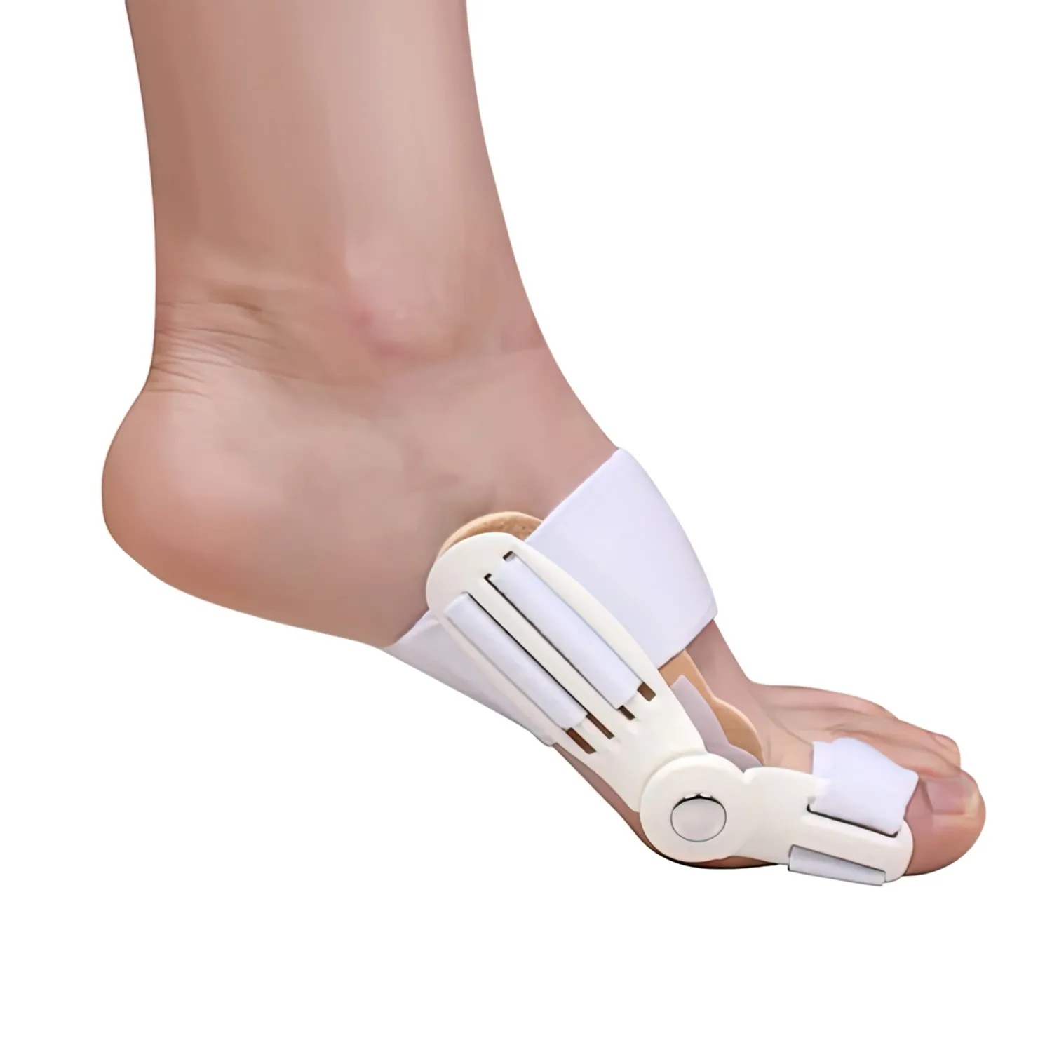 Nattstøtte for Skjev Storetå/Retter ut tåen-Hallux Valgus Støtte