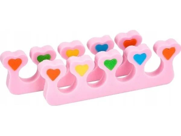 Activeshop separasjonsskum til pedikyr 2 stk hjerter