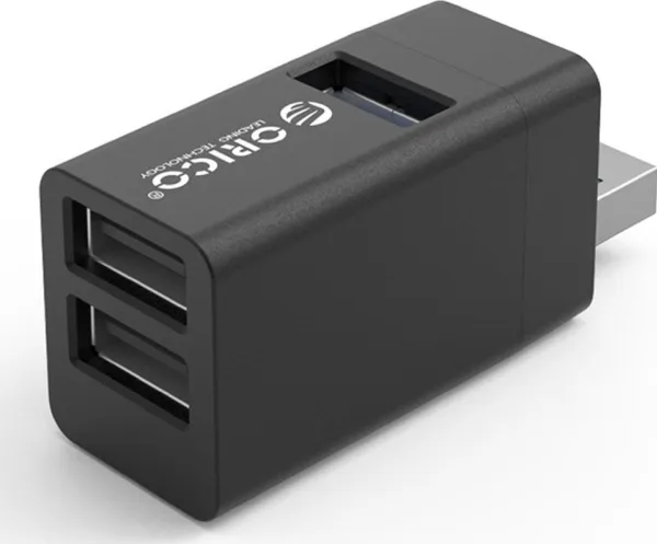 USB-hub Orico MINI-U32-BK-BP 3x USB-A 3.0 (MINI-U32-BK-BP)