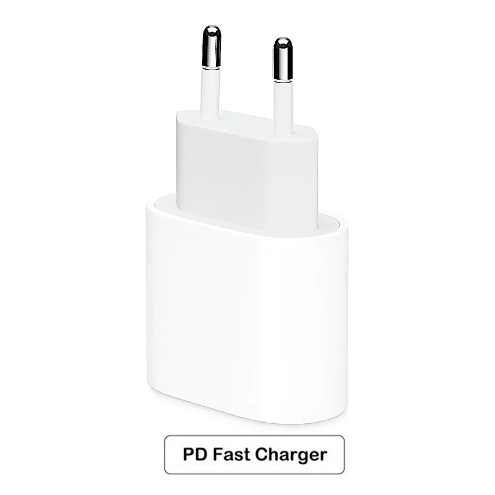 25W iPhone hurtiglader for Apple 11/12/13/14/15 med USB-C strømadapter