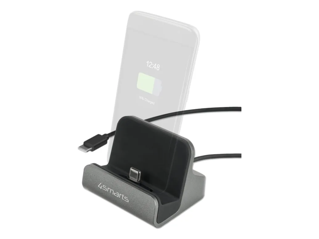 4smarts 541426, Universell, USB Type-C, Sort, Grå