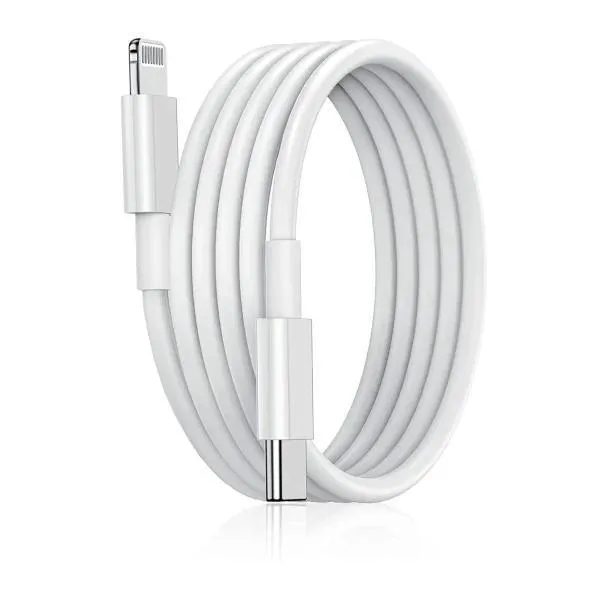 Lader for iPhone - 20W USB-C Kabel - Rask Lading - 1st kabel