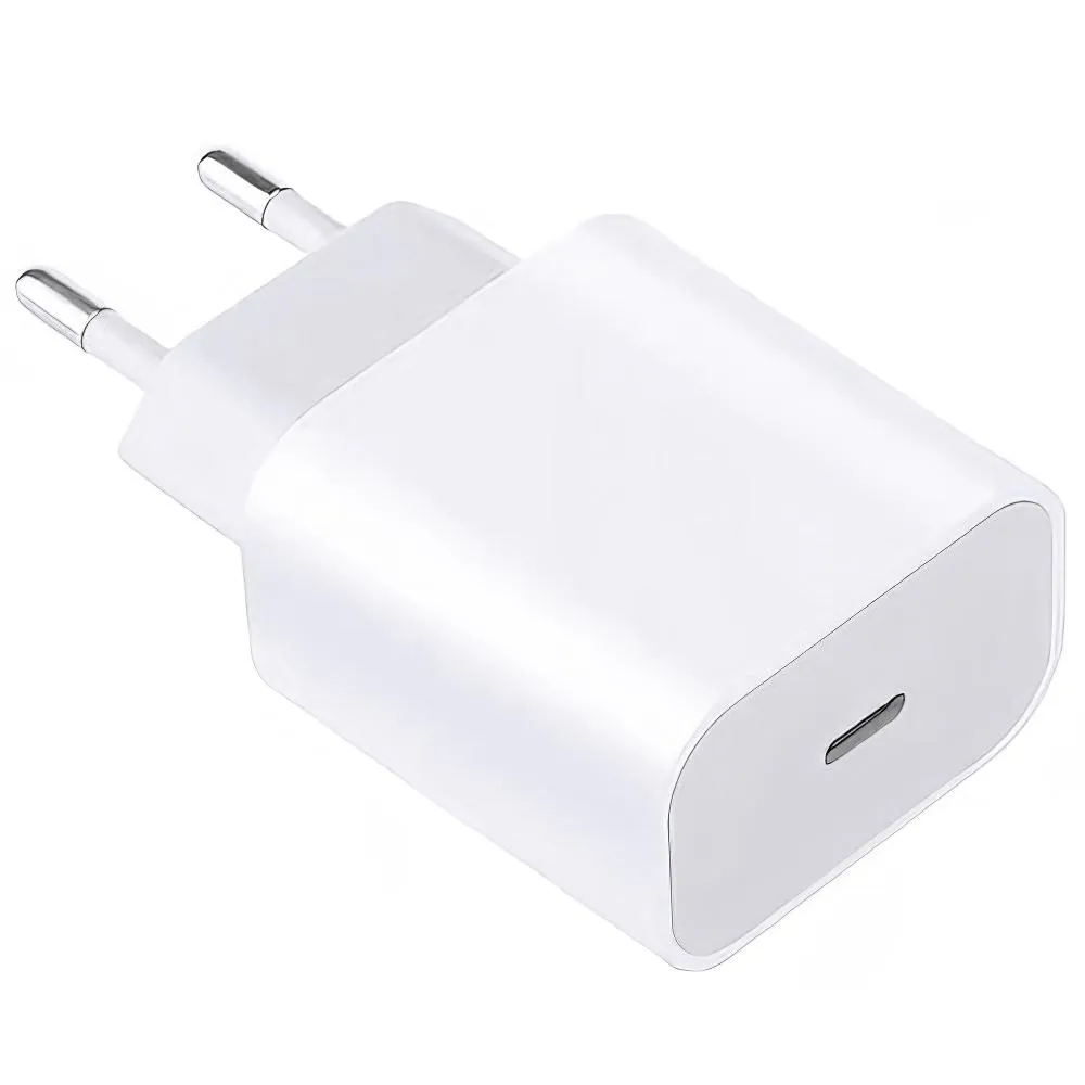 Lader for iPhone - Strømadapter - 20W USB-C - Hurtiglader