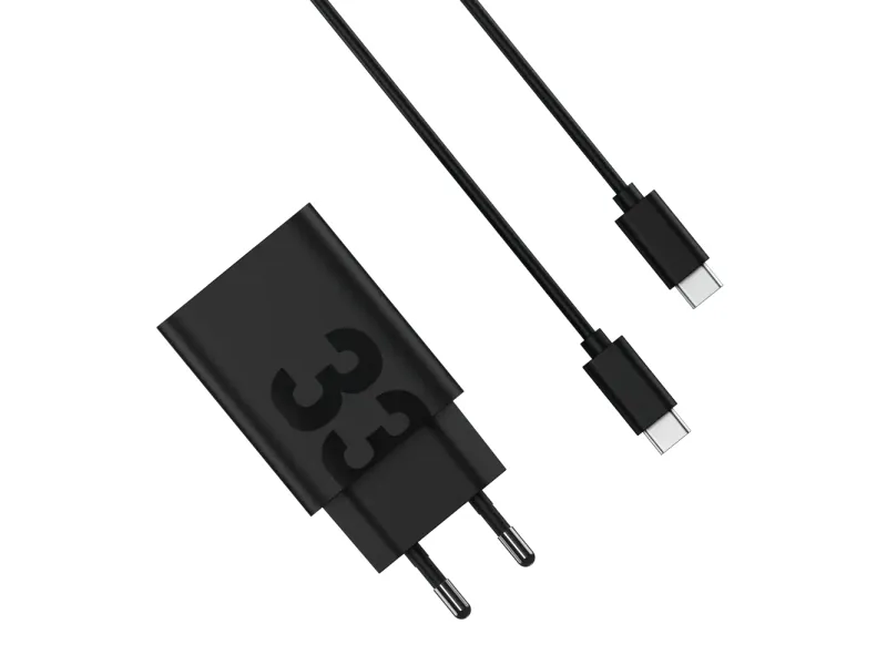Motorola TurboPower 33W, Innendørs, AC, 1 m, Svart
