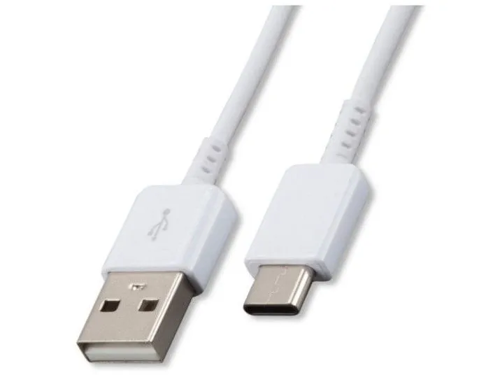 USB-kabel Samsung USB-A til USB-C 1,5 m hvit (BL000209)