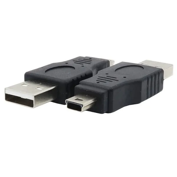 Adapter USB A Hann til USB B Mini Hann