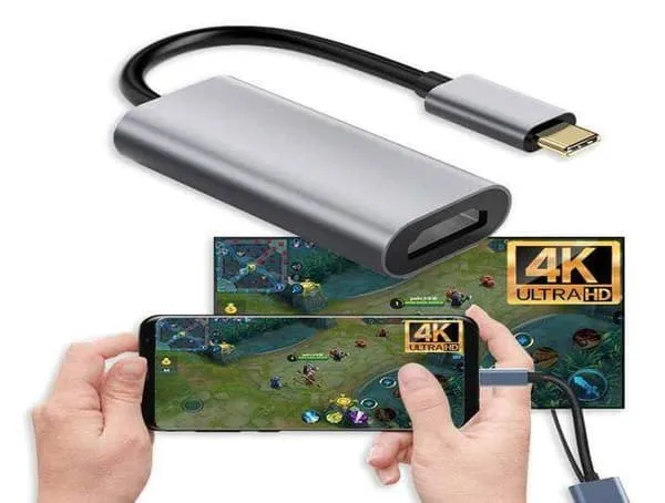 USB-C til HDMI-adapter Mobil bærbar TV