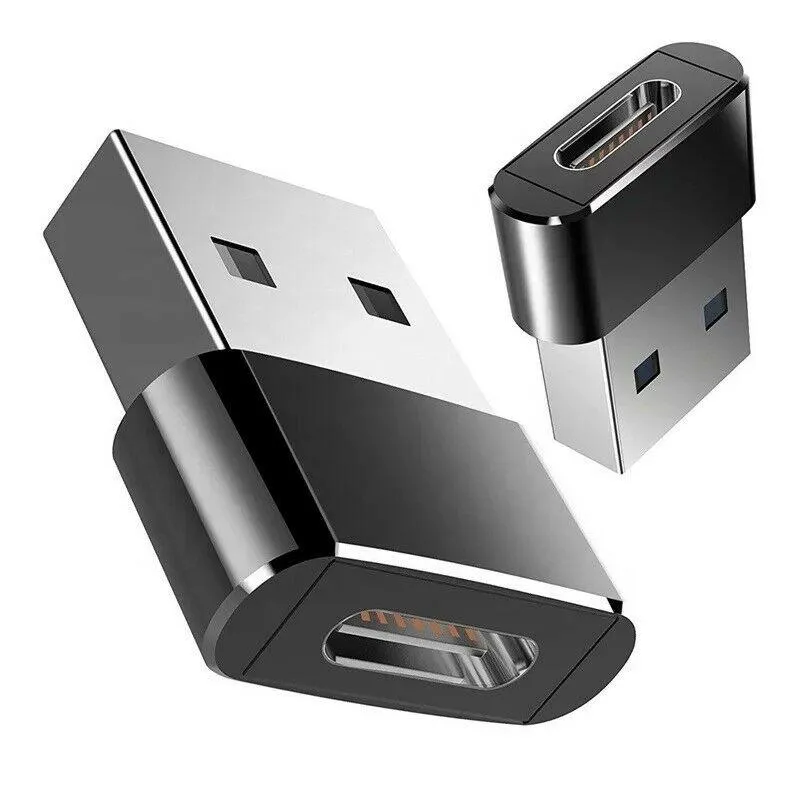 USB-adapter - USB type A (hann) til USB-C (hun) - USB 3.1