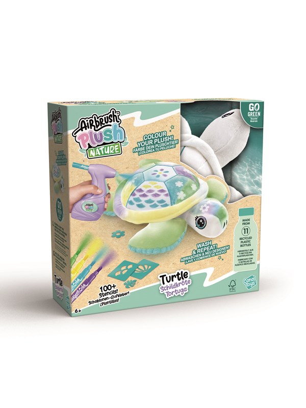 Airbrush Plush Plysj - Airbrush Skillpadde