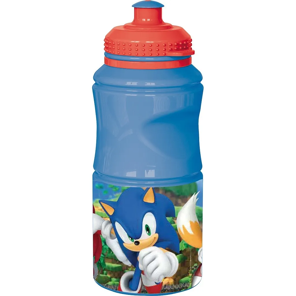 Sonic the Hedgehog Sportsflaske, 380 ml Holdflaske