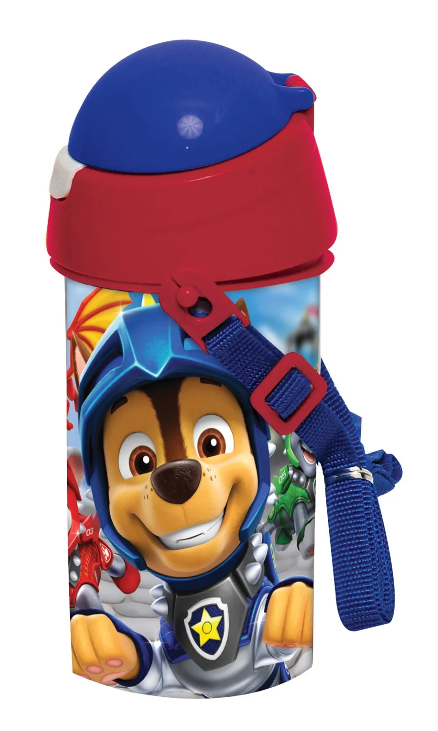 Paw Patrol ridder vannflaske, sportsflaske 500 ml