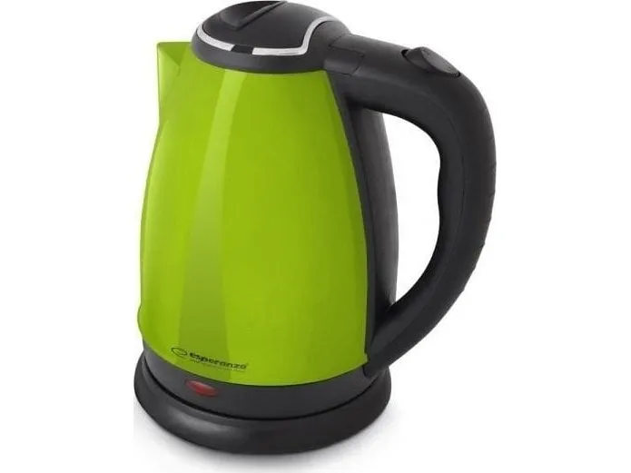 Esperanza EKK113G elkedel 1,8 L 1800 W Sort, Grøn