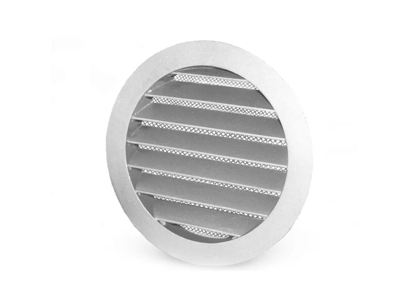 200 mm Vægrist aluminium USAV