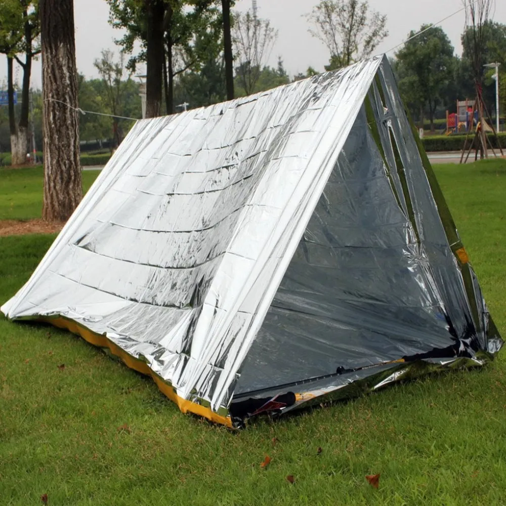 Emergency Shelter Rescue Survival Nødtelt Termisk Telt 152x240cm