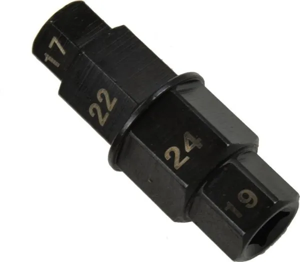 GEKO pipe til fremre hjulnav 17mm*19mm*22mm*24mm (100)
