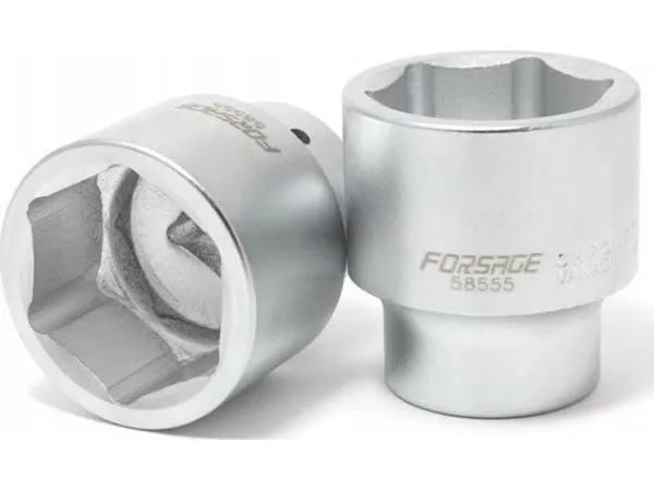 Forsage 1" 70 mm 6-punkts stikkontakt