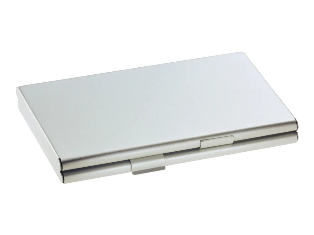 Sigel - Visittkortboks - aluminium - sølv, matt
