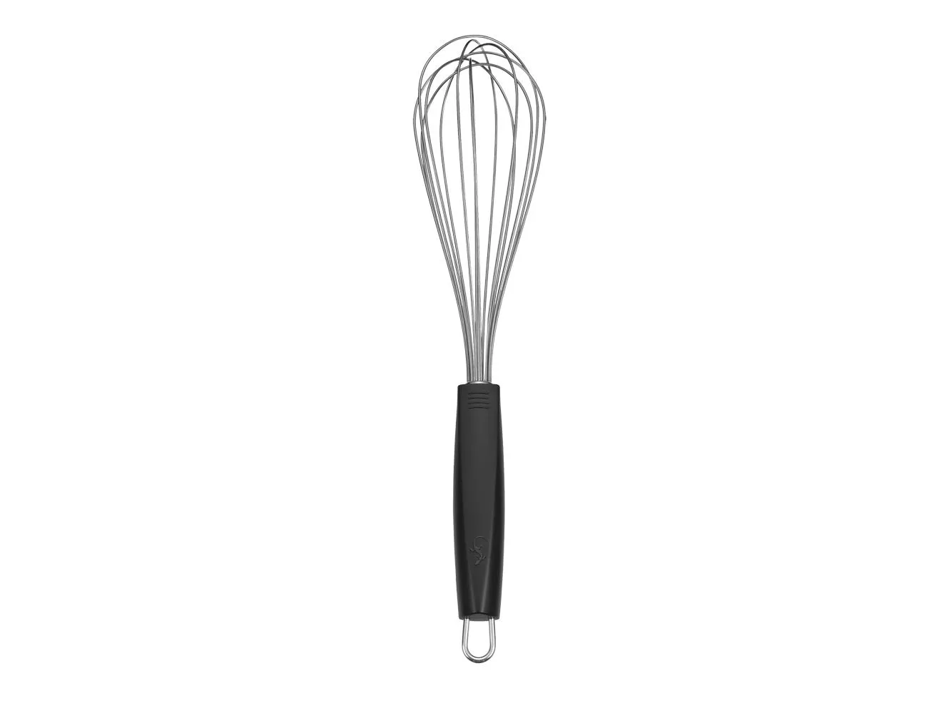 Lurch Tango, Ballongvisp, Sort, Rustfritt stål, Rustfritt stål, Plast, Hengeløkke, 70 mm