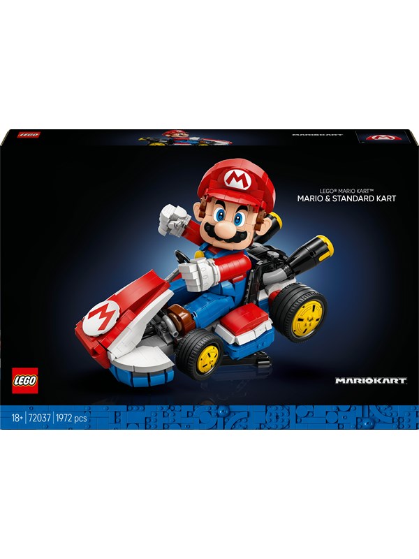 LEGO Super Mario 72037 Mario Kart™ - Mario og Standard Kart