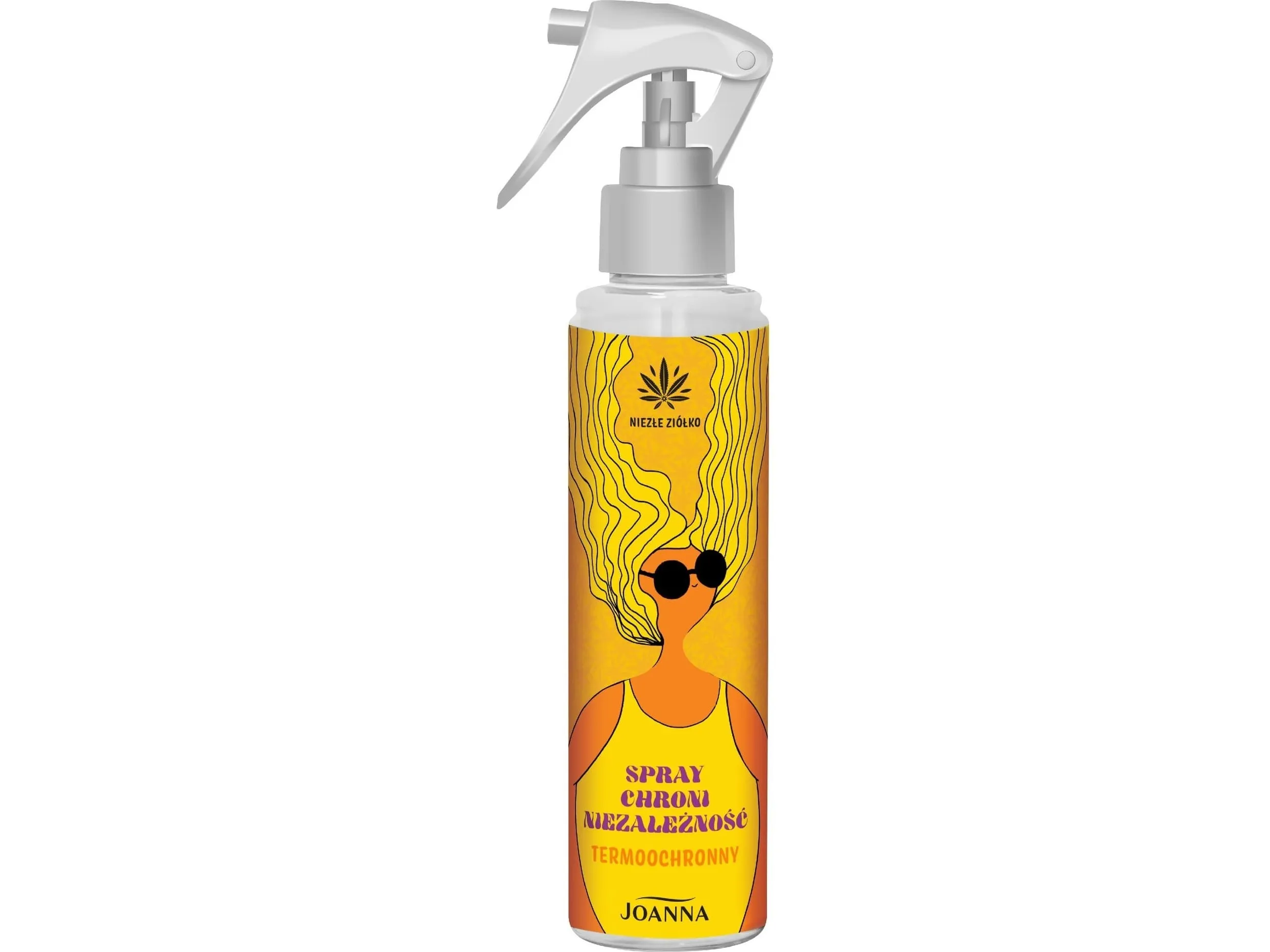 Joanna "Niezle Ziólko" varmebeskyttende hårspray 150 ml "Chroni Niezaleznosc"
