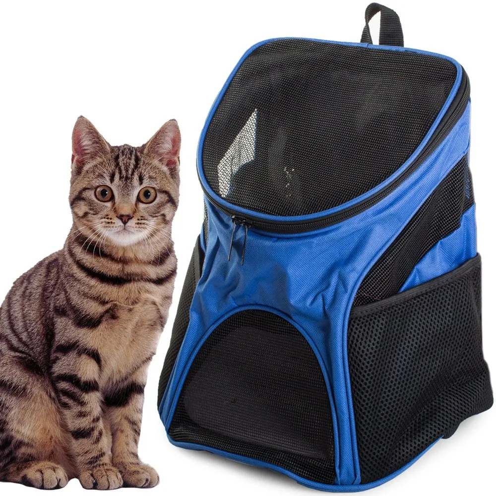 Transportveske for kjæledyr / Reiseveske - Veske til katt og hund - Blå