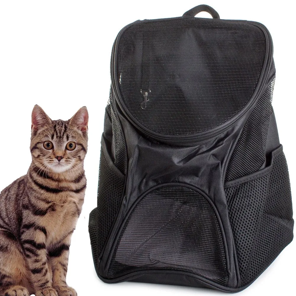 Transportveske for kjæledyr / Reiseveske - Veske til katt og hund - Svart