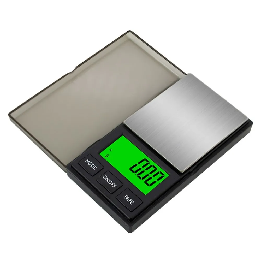 1000g/0.01g 5 enheter Bærbar smykkeskala Liten skala digital lommeskala